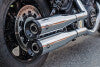 S&S Cycle 15-23 Indian Scout 4in Grand National Slip-on Muffler - Chrome