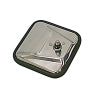 Rugged Ridge 55-86 Jeep CJ Stainless Steel Right CJ-Style Mirror Head