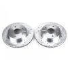 Power Stop 99-04 Jeep Grand Cherokee Front Evolution Drilled & Slotted Rotors - Pair