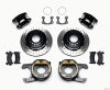 Wilwood D154 P/S Park Brake Kit Drilled Small Ford 2.66in Offset