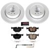 Power Stop 04-07 BMW 525i Rear Z23 Evolution Sport Coated Brake Kit