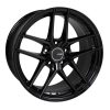 Enkei TY5 19x8.5 5x120 38mm Offset 72.6mm Bore Black Wheel