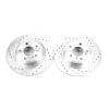 Power Stop 17-18 Mercedes-Benz SLC300 Rear Evolution Drilled & Slotted Rotors - Pair