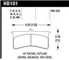 Hawk Aerospace Components / AP Racing / Brakeman / CNC / Coleman / Outlaw DTC-60 Race Brake Pads