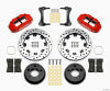 Wilwood Narrow Superlite 4R Front Kit 12.19in Drilled Red 87-89 Jeep YJ