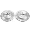 Power Stop 16-19 Lexus RX350 Rear Evolution Drilled & Slotted Rotors - Pair