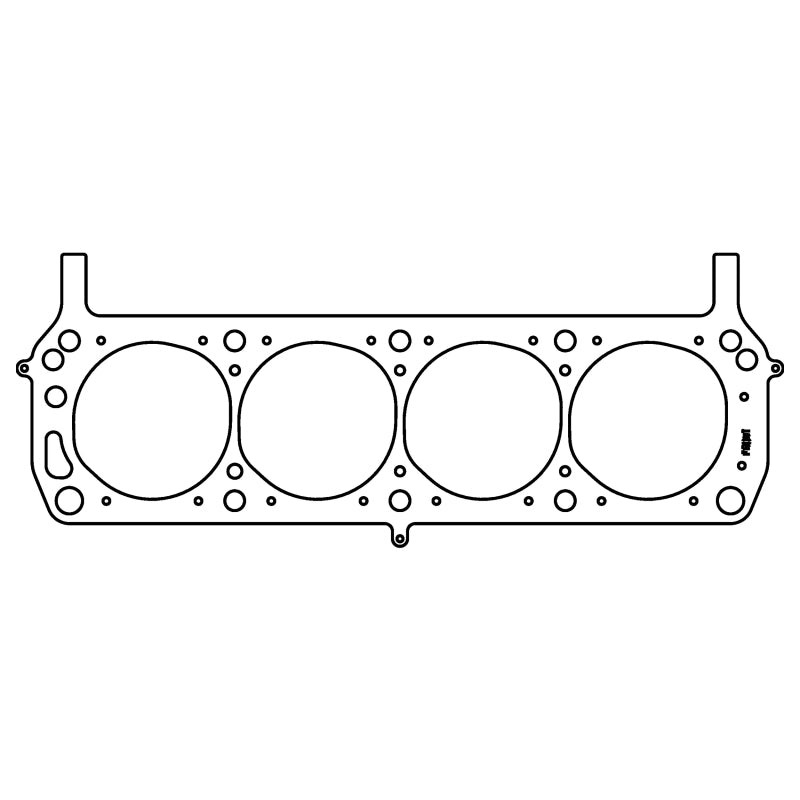 Cometic Ford 302/351W Windsor V8 .040in MLS Cylinder Head Gasket - 4.150in Bore - SVO/Yates - RHS