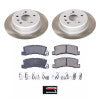 Power Stop 99-03 Lexus RX300 Rear Semi-Coated Rotor Kit