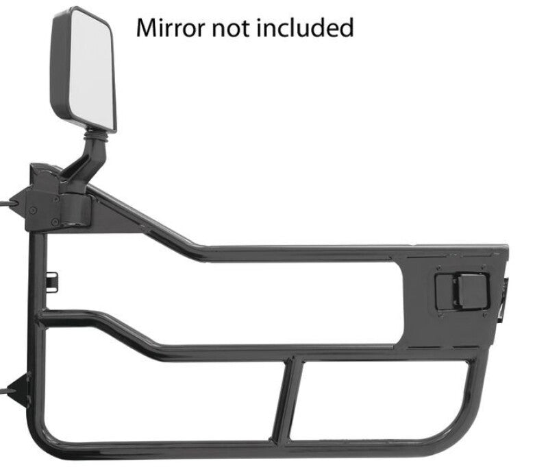 Bestop 76-86 Jeep Cj7 / 87-95 Wrangler YJ Element Doors (Matte Black)