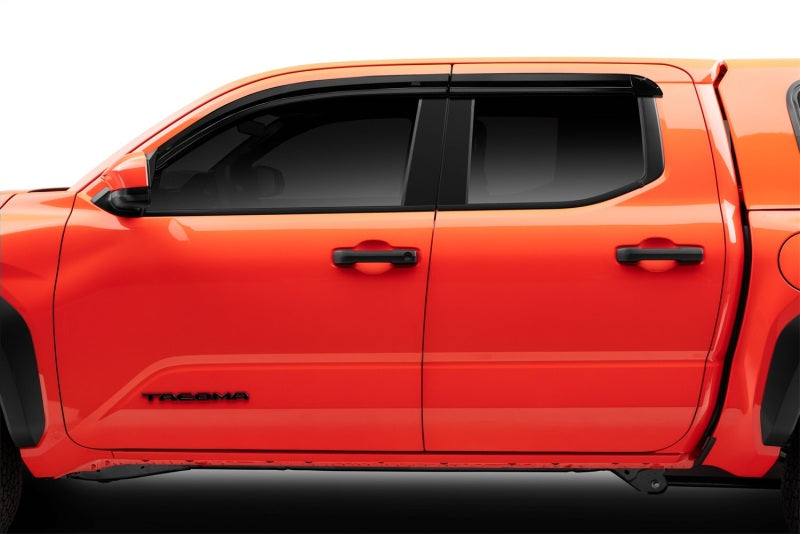 Husky Liners 2024 Toyota Tacoma DC Ventvisor Low Profile (4pc) - Smoke