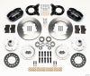 Wilwood Dynapro Dust-Boot Front Kit 11.00in 1965-1969 Mustang Disc & Drum Spindle