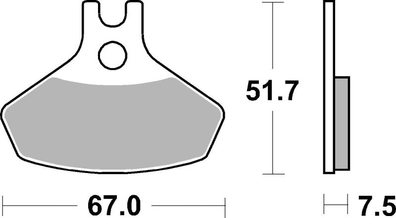 Brembo Sinter Prime Brake Pad