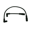 Moroso 99-15 Harley-Davidson FXD/FXDWG Spiral Core Wire Set - Black