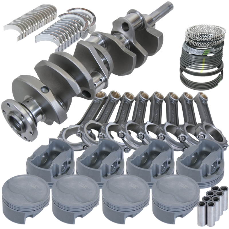 Eagle Ford FE 4.250in Crank 6.700in I-Beam Rods -20cc Inv Dome 4.280in Pistons Rotating Assembly