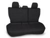 PRP 2013-2017 Subaru Crosstrek Rear Bench Seat Cover - Black w/ Orange Stitch