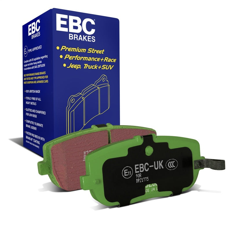 EBC 06-15 Mazda Miata MX5 2.0 Greenstuff Rear Brake Pads