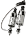 Progressive 00-17 Harley-Davidson Softail 422 Series Shocks w/RAP - Chrome