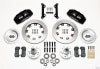 Wilwood Dynapro 6 Front Hub Kit 12.19in 70-78 Camaro