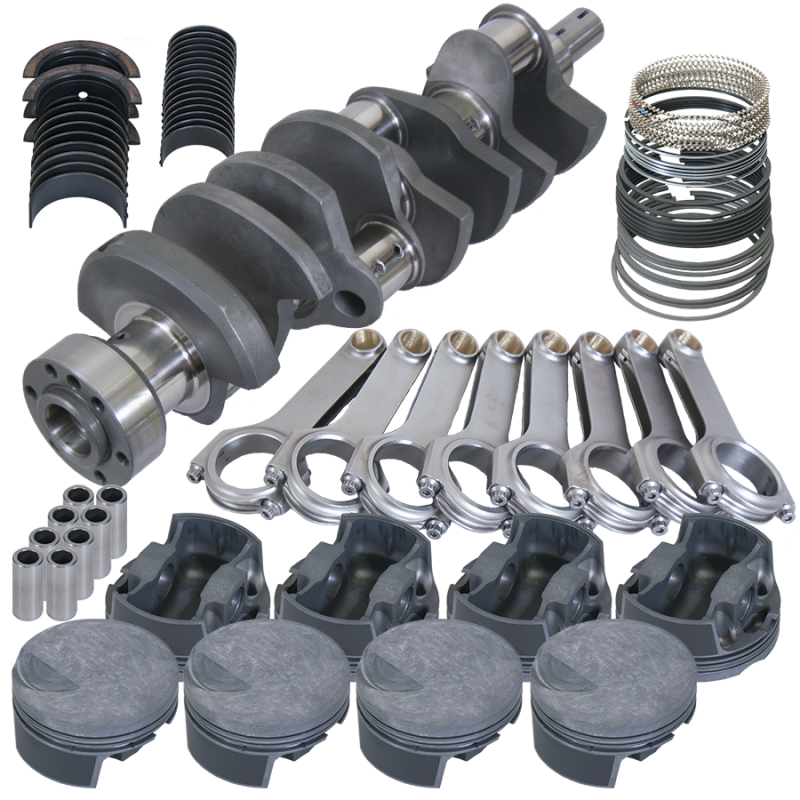 Eagle Chevy 454 4.250in Crank 6.385in H-Beam -3cc Flat Top 4.350in Pistons Balanced Assembly