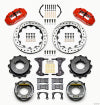 Wilwood Narrow Superlite 4R Rear Kit 12.88in Red Speedway Eng Floater w/ New Style End