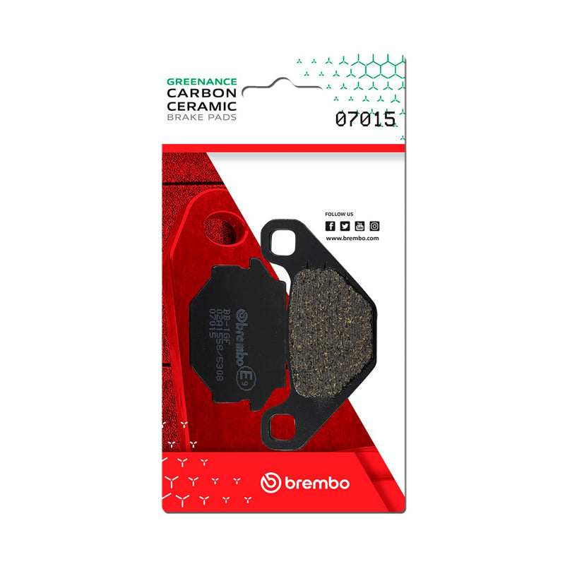 Brembo KYMCO Agility/Malaguti F Carbon Ceramic Brake Pad - Rear