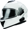 Sena Technologies Outforce Full Face Bluetooth Helmet Glossy White - Small