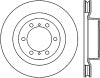StopTech 10-17 Lexus GX460 / 10-17 Toyota 4Runner Cryo Slotted Front Right Sport Brake Rotor
