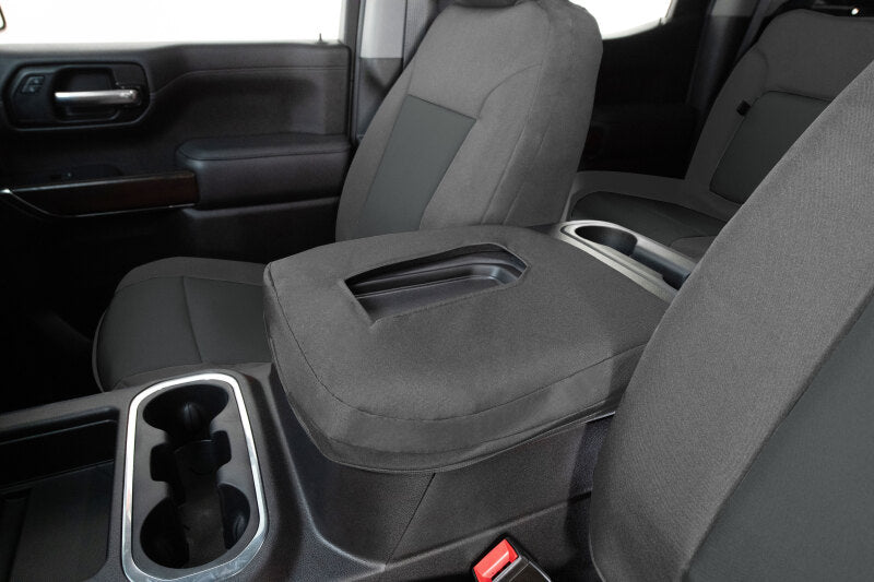 Covercraft 11-24 Toyota 4Runner Endura PrecisionFit Custom Front Row Seat Covers - Silver/Charcoal