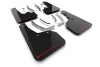 Rally Armor 25-26 Hyundai Tucson ICE XRT Black UR Mud Flap - Red Logo