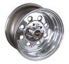 Weld Draglite 15x14 / 5x5 BP / 3.5in. BS / -102 Offset Black Wheel - Non-Beadlock