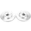 Power Stop 14-19 Nissan Rogue Front Evolution Drilled & Slotted Rotors - Pair