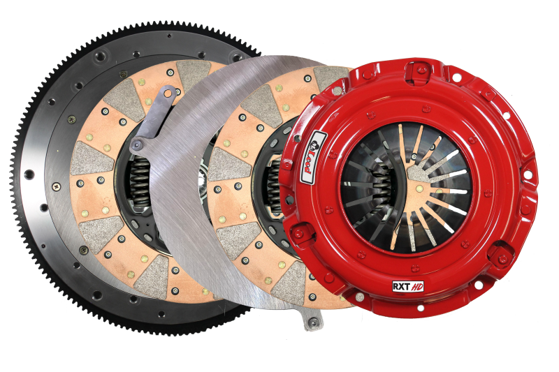 McLeod 2016 Ford GT350 RXT HD Street Twin Clutch 1-1/8 X 26 w/ 164T 8 Bolt Aluminum Flywheel