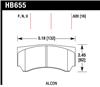 Hawk Alcon Street HPS Brake Pads