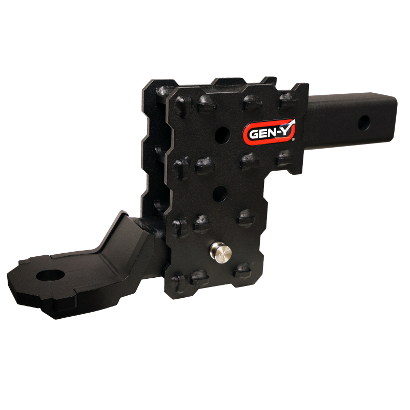 Gen-Y Phantom-X 2in Solid Shank 4.5in Drop 1K TW 10K Hitch w/GH-103705 (No Flat Towing)