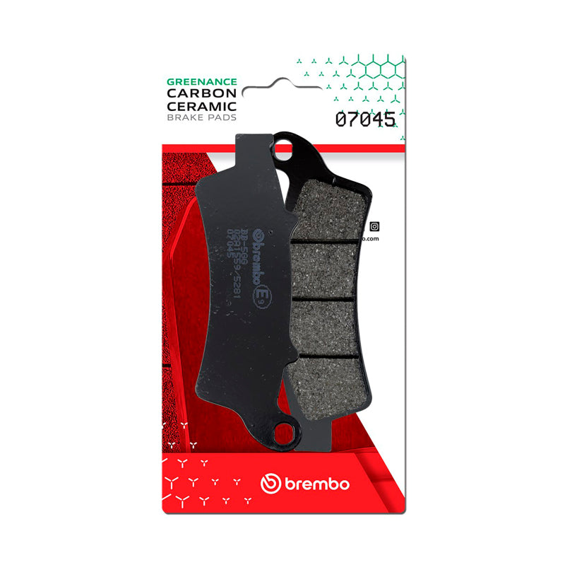 Brembo KYMCO X-Town/Malaguti Madison/Piaggio Beverly Carbon Ceramic Brake Pad - Front