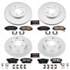 Power Stop 03-07 Honda Accord Front Z17 Evolution Geomet Coated Brake Kit