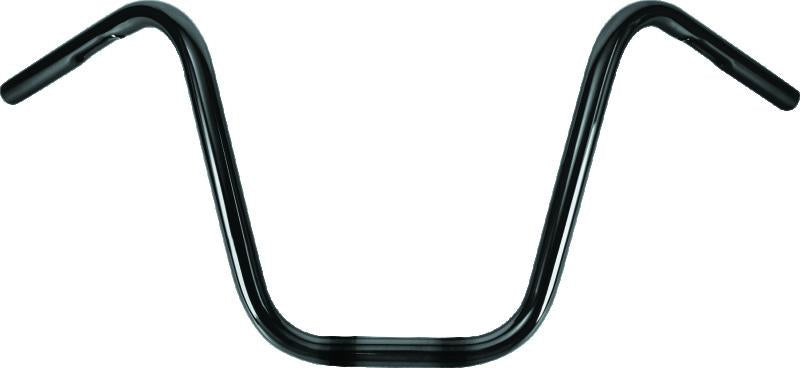 Burly Brand Narrow Ape 12in - Black