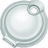 Kuryakyn Easy Fill Fuel Door Chrome