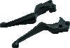 Kuryakyn Boss Blades Lever Set 96-Up Cable Gloss Black