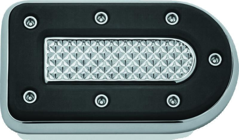 Kuryakyn Heavy Industry Brake Pedal Pad FX Models Chrome