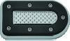 Kuryakyn Heavy Industry Brake Pedal Pad FX Models Chrome