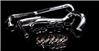 Weapon R Polished Upper Intercooler Piping for 08-10 Mitsubishi Evolution X