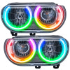 Oracle 08-14 Dodge Challenger SMD HL (Non-HID) - ColorSHIFT - Dynamic