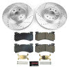 Power Stop 2022 Cadillac XT6 Front Z36 Truck & Tow Brake Kit