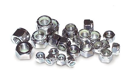 ARP 1/4-28 High Tech Self Locking Hex Jet Nut - Cad-Plated Steel