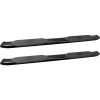 Westin 2014-2018 Chevrolet/GMC Silverado Sierra 1500 Dbl Cab PRO TRAXX 5 Oval Nerf Step Bars - Black
