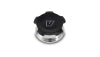 Vibrant 2.75in OD Aluminum Weld Bungs w/ Anodized Black Aluminum Threaded Cap (incl. O-Ring)