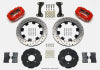 Wilwood Forged Dynalite Front Hat Kit 12.19in Drilled Red 90-99 Civic w/240 mm Disc