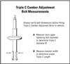 H&R TC114 Triple Camber Adjustment Bolts - 14mm