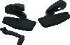 Kuryakyn Omni Driver Floorboard Kit  For GL1800 with DCT Satin Black